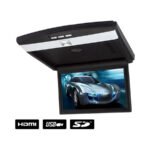 MR1002BK lubinis monitorius 10" USB, SD pilkas