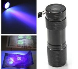 UV ultravioletinių spindulių prožektorius 9 LED - Image 3