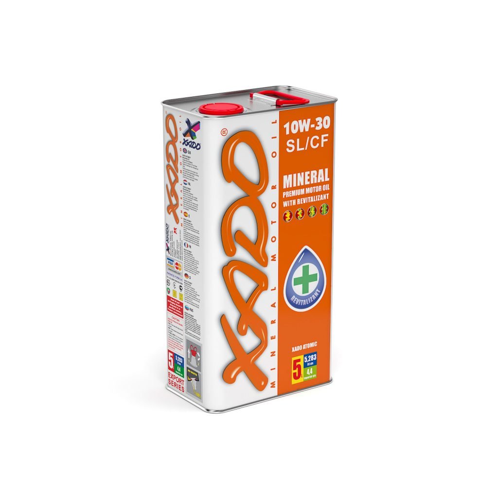 XADO alyva Atomic Oil 10W-30 SL/CF Optima Drive 5 litrai