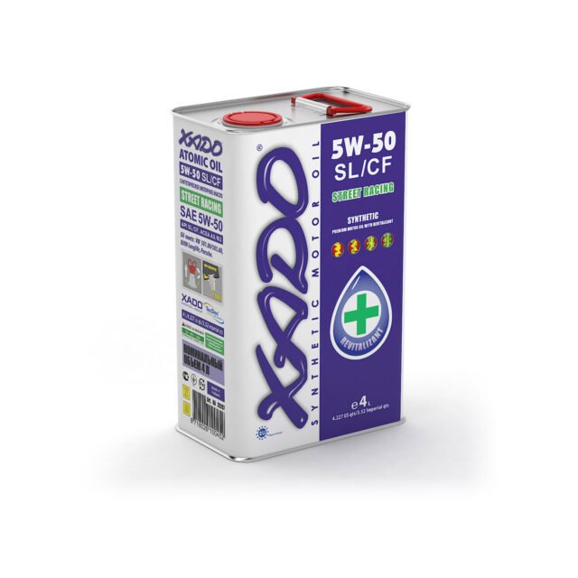XADO alyva Atomic Oil 5W-50 SL/CF Street Racing 4 litrai