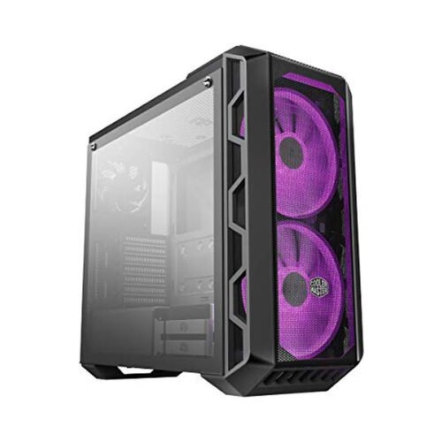 Cooler Master MASTERCASE H500 MIDI TOWER SIDE WINDOW BEZ PSU LED RGB FAN - Image 1