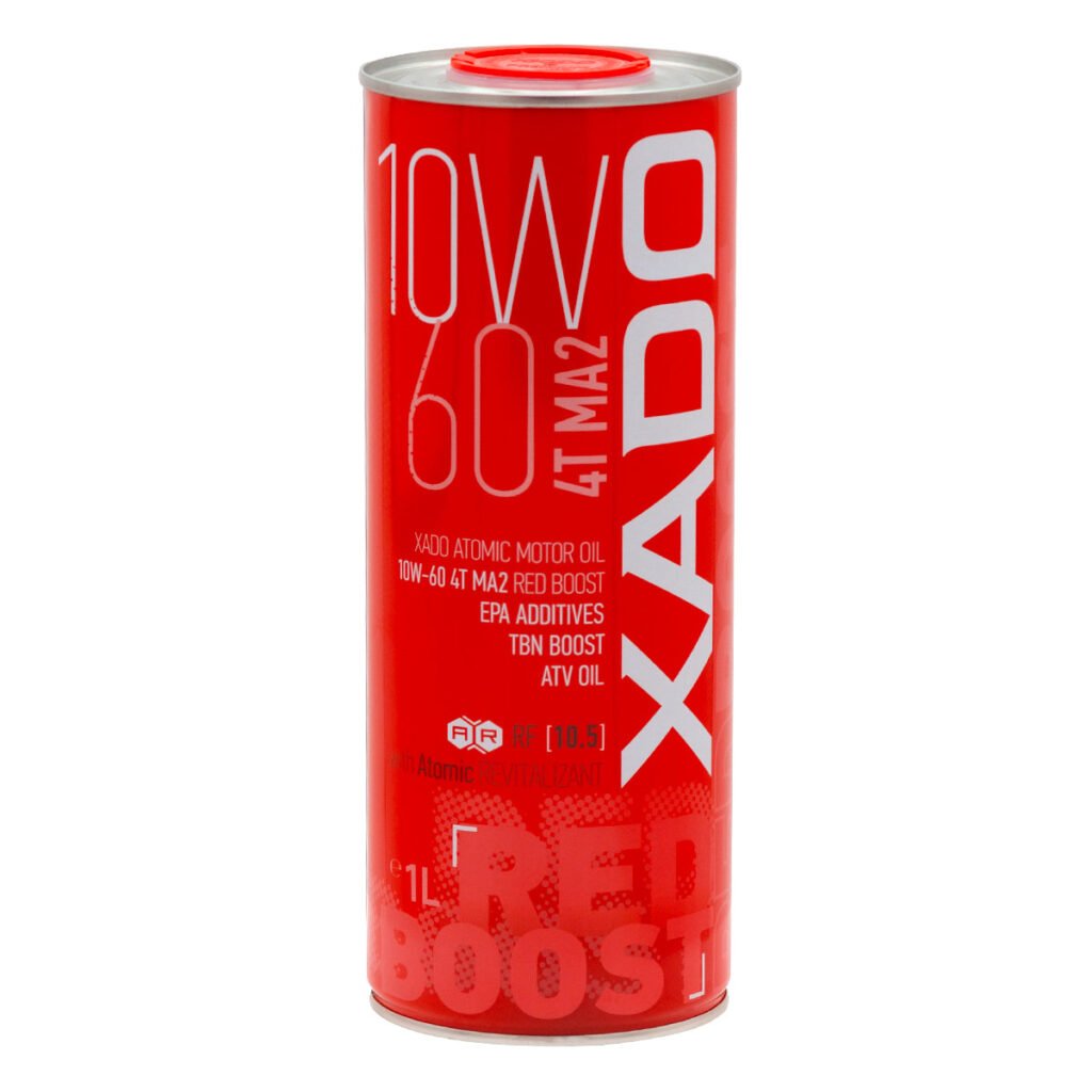 Synthetic engine oil XADO Atomic Oil 10W-60 4T MA2 RED BOOST