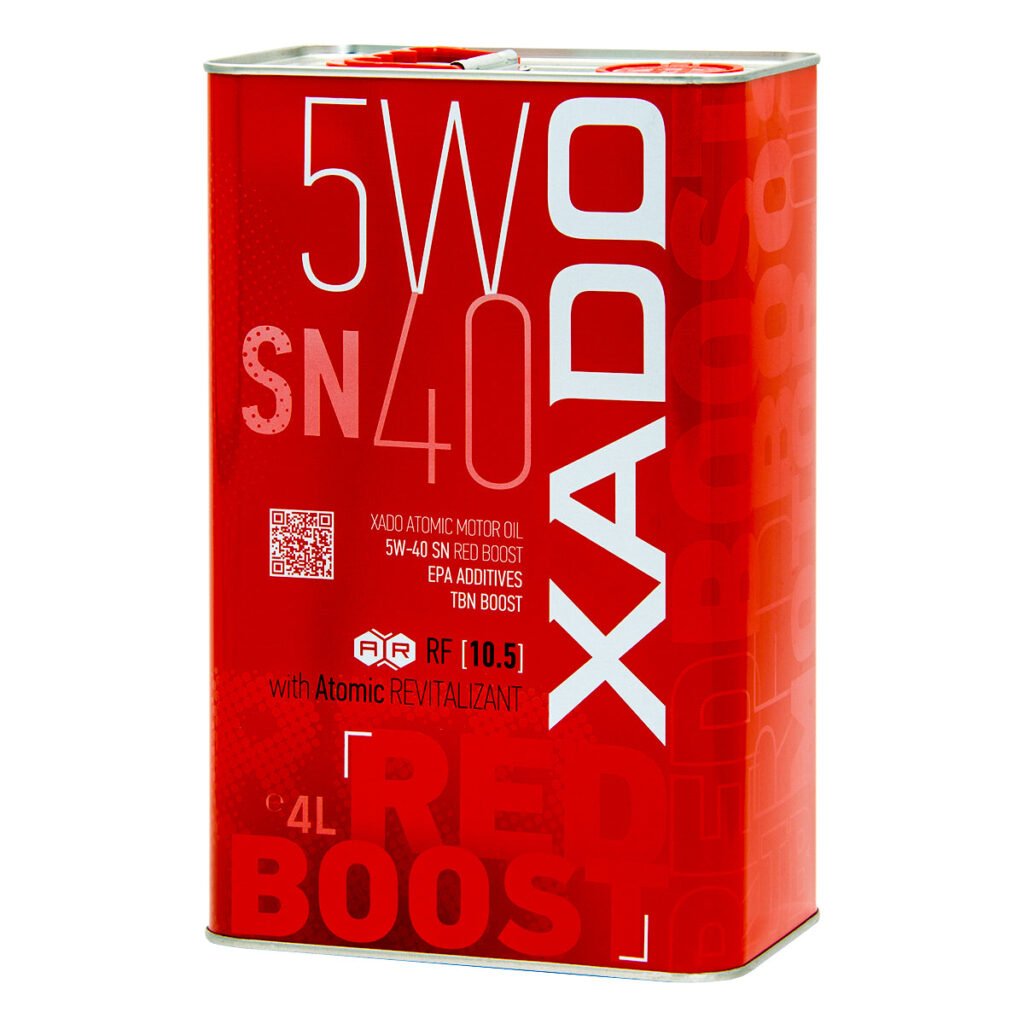XADO Atomic Oil 5W-40 SN RED BOOST