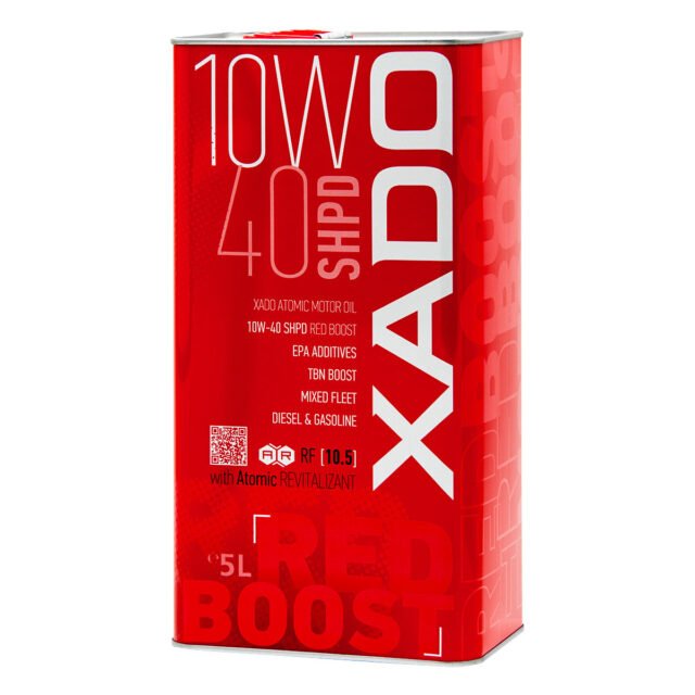 XADO Atomic Oil 10W-40 SHPD (SL/CI-4) RED BOOST