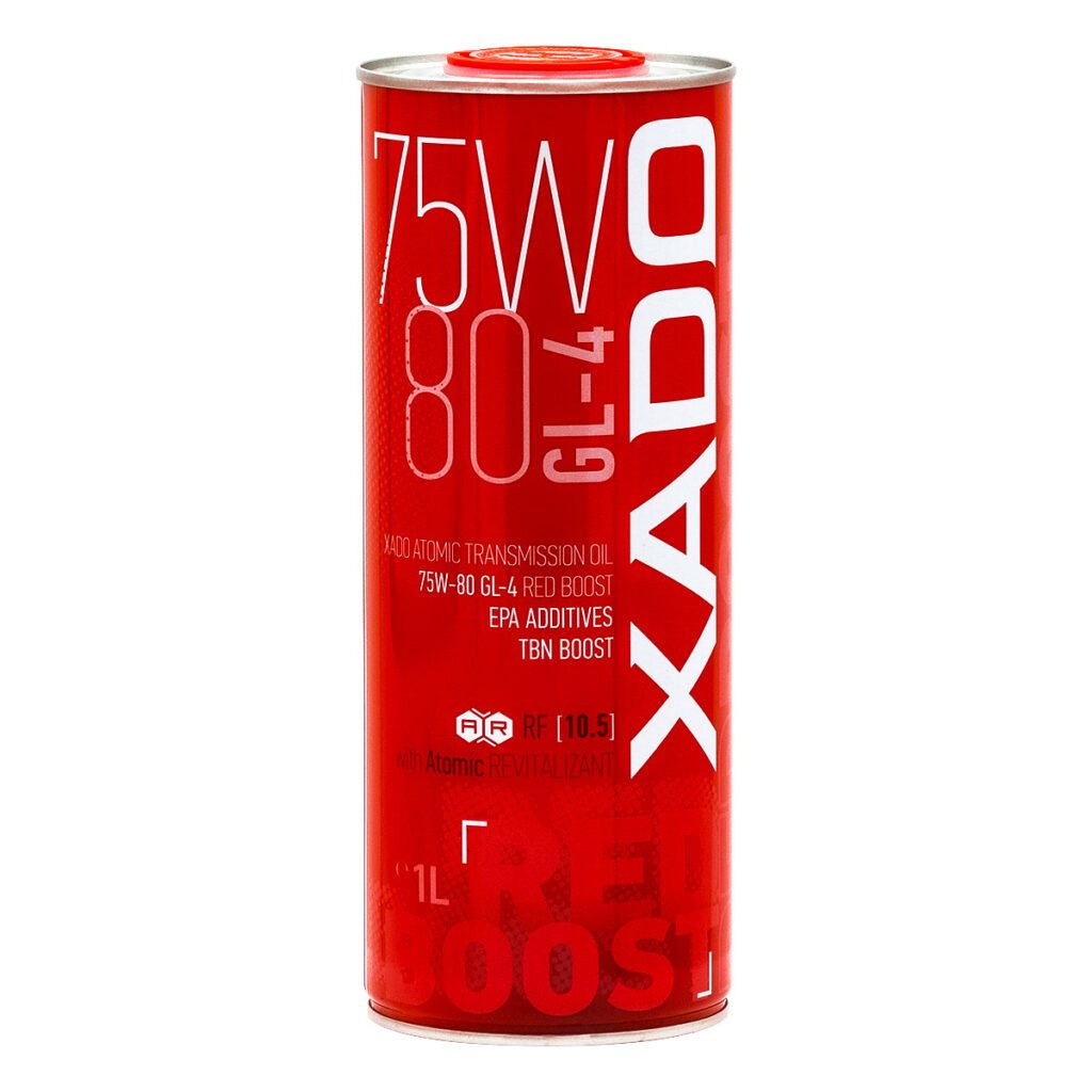 XA_26131.jpg XADO Atomic Oil 75W-80 GL-4 RED BOOST, 1L