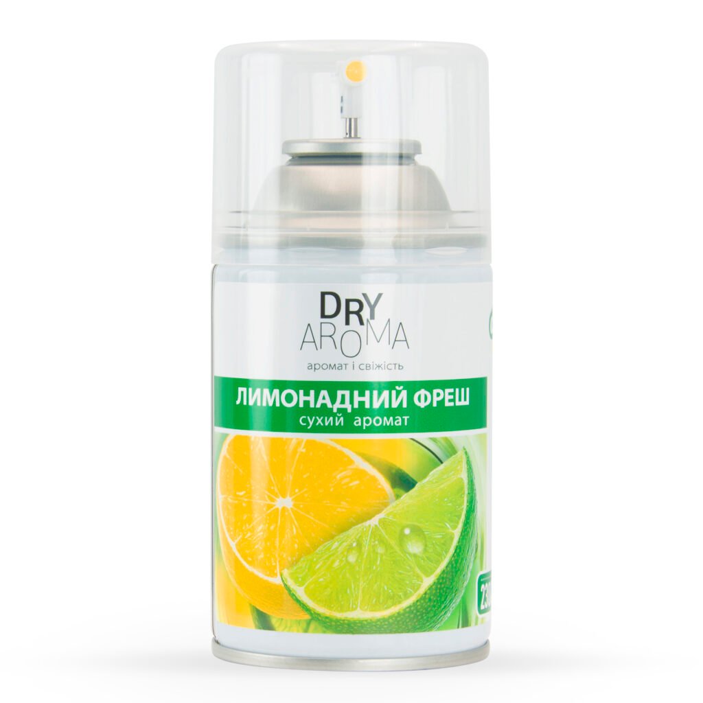 DOMO sauso aromato oro gaiviklis „Lemonade Fresh“, skirtas dozatoriams DOMO sauso aromato oro gaiviklis „Lemonade Fresh“, skirtas dozatoriams