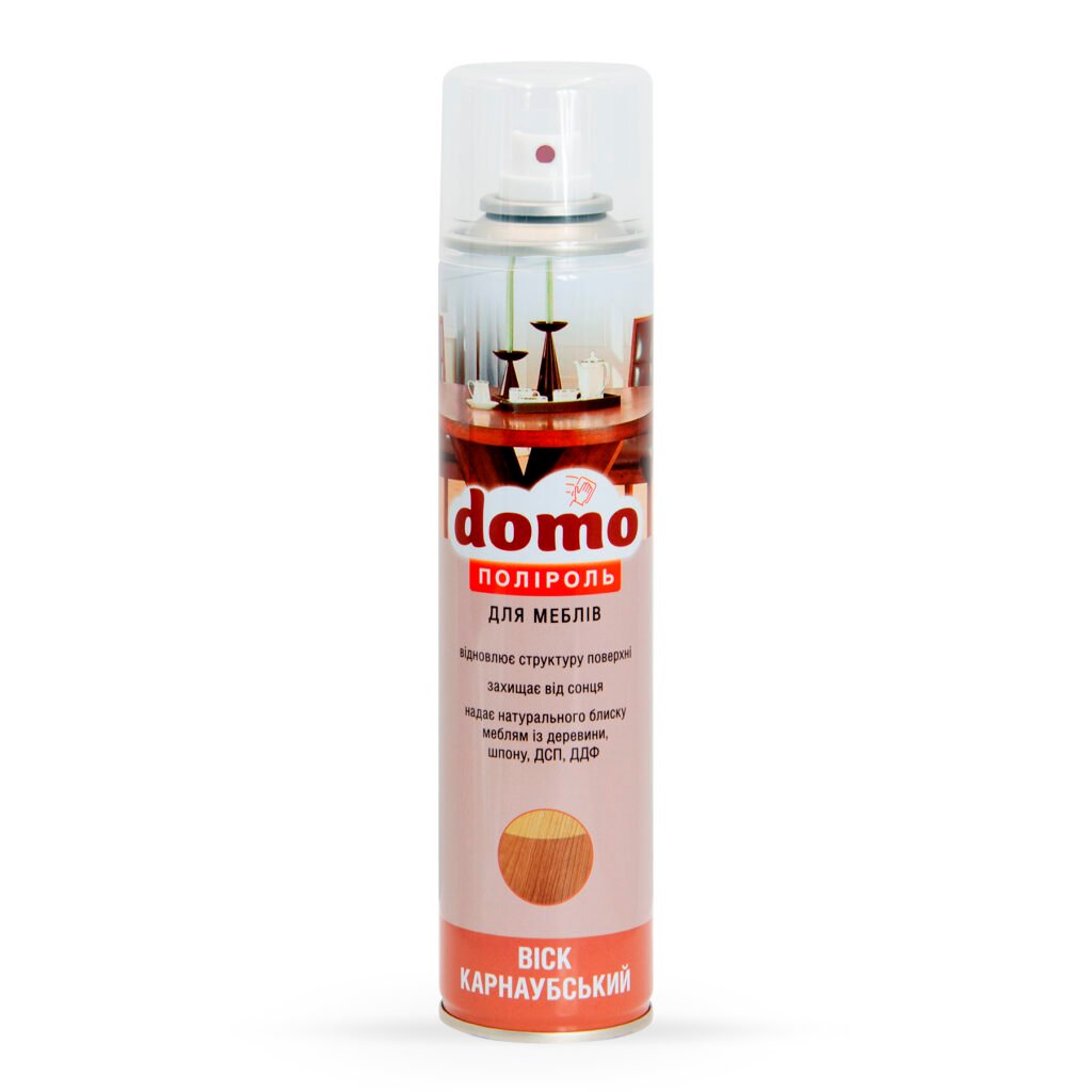 DOMO baldų poliravimo priemonė „Karnaubo vaškas“