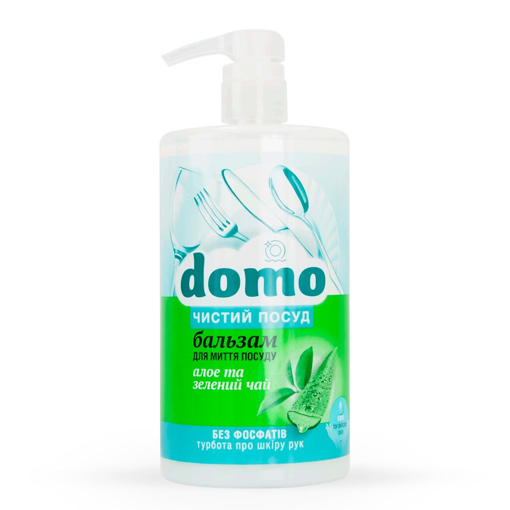 DOMO indų ploviklio balzamas „Alijošius ir žalioji arbata“